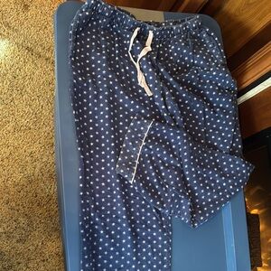 Blue Star Pattern Pajama Pants